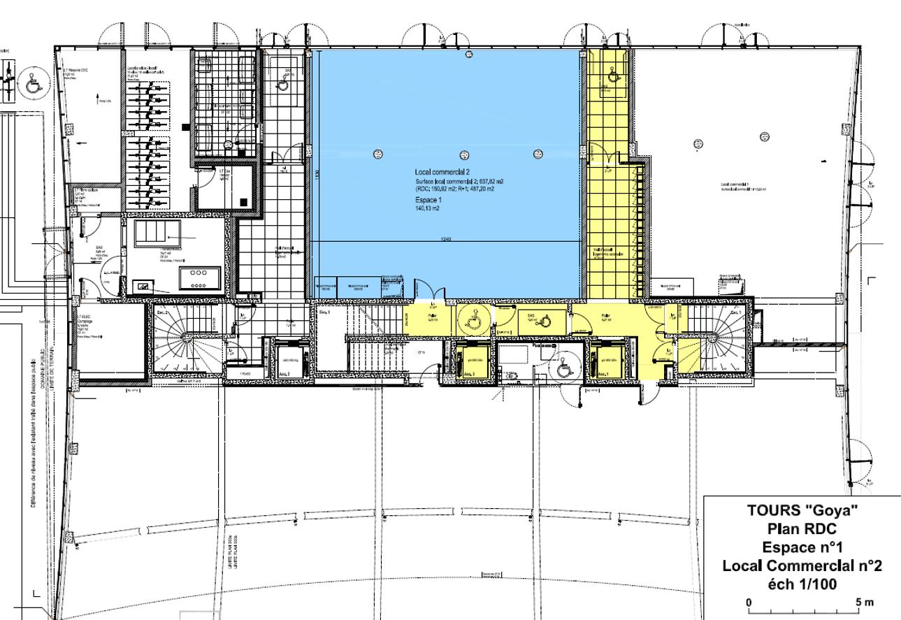 Bureau Tours 638m² Vente bureau Tours Indre-et-Loire OVBUR2113728 1